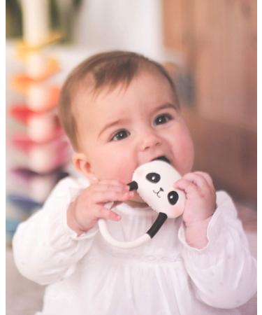 Lanco Kori the Panda Teething Ring | 100% Natural Rubber | Safe & Soft | International Shipping - Buy Online on GoSupps.com