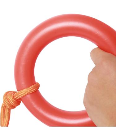 NovelBee 8mm x 30m Floating Water Life Saving Rope - Ideal for Diving, Snorkeling, Water Sports Rescue - Orange Bracelet Included - Buy Online on GoSupps.com