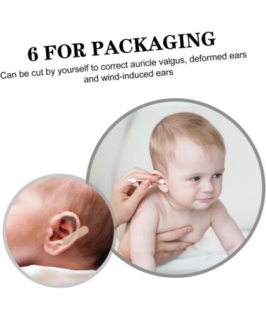 PartyKindom 6 Pairs Auricle Corrector Ear Pads - Silicone Ear Support for Kids & Babies | Valgus Auricle Correction Tools - Buy Online on GoSupps.com