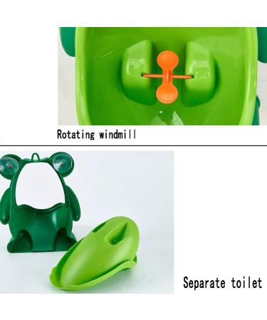 Children's Urinal Toilet Portable Wall-Mounted Boy Home Standing Urinal (Send Brush + Hook) green - Buy Online on GoSupps.com