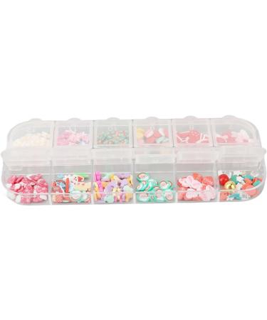3D Nail Art Charms Colorful & Multiple Shapes Sufficient Quantity Safe & Shiny Convenient Storage Endless Creativity - Buy Online on GoSupps.com