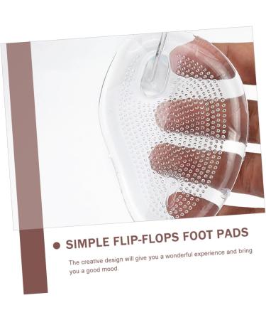 Shop Gatuida Gel Insole Massagers - 3 Pairs White Gel Flip-Flop Accessories for Women - Comfortable & Supportive - Buy Online on GoSupps.com