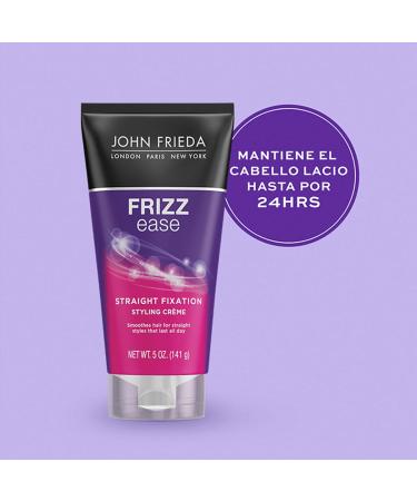 John Frieda Frizz-Ease Straight Fixation Styling Creme 5 oz (Pack of 6) 5 Ounce (Pack of 6) - Buy Online on GoSupps.com