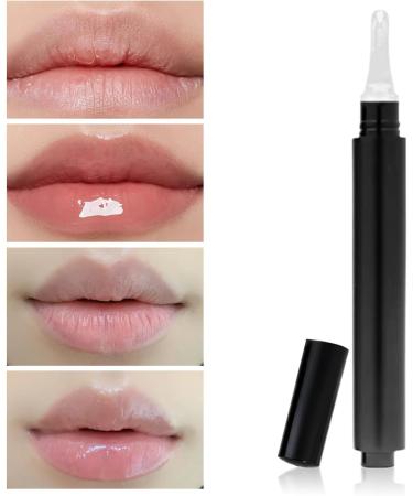 Lip Enlarger Gloss Lip Care Oil 3ml Moisturizing and Nourishing For Daily Use Makeup Look For Women Black - Buy Online on GoSupps.com