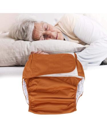 Adult Pocket Nappy Reusable Cloth Diaper - Brown | Elderly Incontinence Care Underwear - Buy Online on GoSupps.com
