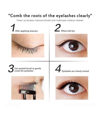 Premium Eyelash Brush Comb | Lash Separator & Curler Tool for Flawless Makeup | Beauty Essential for Perfect Lashes - Buy Online on GoSupps.com
