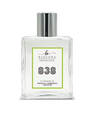 BC Perfume 838 Inspired by Jo M Tropical Cherimoya Cologne For Women & Men Fragrance Dupes Eau de Parfum Bottle 3.4 Fl Oz/100ml