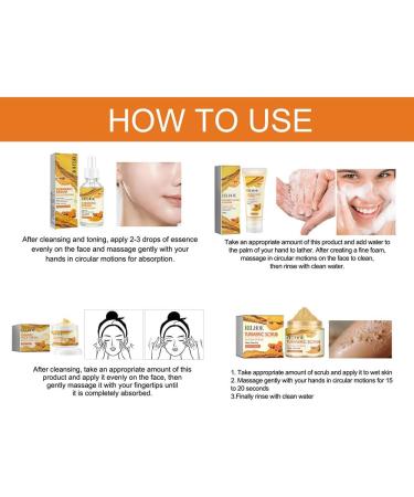 Glow Combo Turmeric Glow Combo Skincare Set Turmeric Honey Gentle Glow Face Wash Turmeric Glow Dark Spot Fading Face Wash Turmeric Glow Scrub with Vitamin C (Face Cream) - Buy Online on GoSupps.com