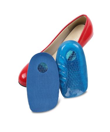 FRCOLOR Pair Heel Cups Foot Massage Mat Silicone Gel Reflexology Mat Plantar Insoles Gel Shoes Insert High Heel Shoes Inserts Insoles for High Heels Foot Massager Mat Back Pad Pu