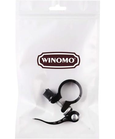 WINOMO 28.6mm Quick Release Bicycle Seat Clamp - Aluminum Alloy Road MTB Cycling Bike Seatpost Clamp in Black - Buy Online on GoSupps.com