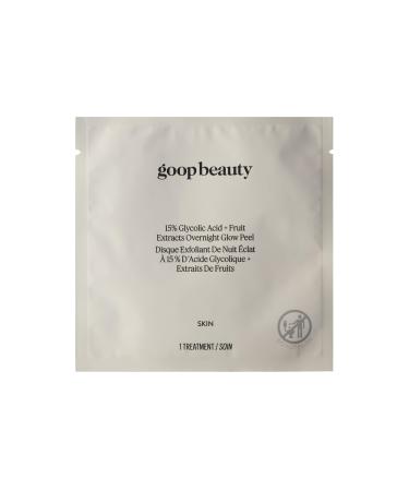 goop Beauty 15% Glycolic Acid Exfoliating Pads | Inspired by a Professional Chemical Peel | Refines & Retexturizes for Glowing Skin | Paraben and Silicone Free | 4 pack