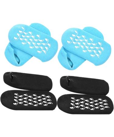 Housoutil 2 Pairs Feet Moisturizer Socks Womens Footies Socks Womans Socks Womens Socks Spa Socks Women Moisturizing Sock Short Sock Foot Care Sock Moisturizing Socks Nursing Socks Women's - Buy Online on GoSupps.com