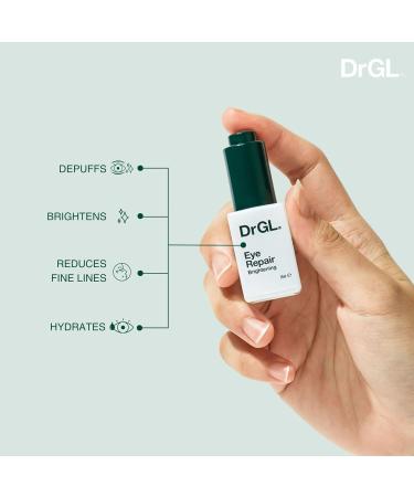 DrGL Regenerating Eye Care - Natural Brightening & Gentle Repair for Sensitive Skin | 10 ml - Buy Online on GoSupps.com