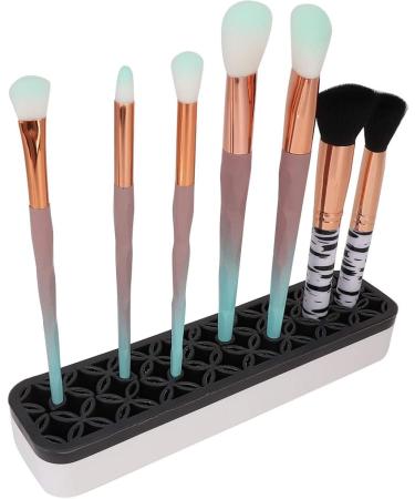 Uxsiya Makeup Brush Stand & Nail Pen Storage Box - All-Direction Organizer for Living Room (Black) | Shop Internationally - Buy Online on GoSupps.com
