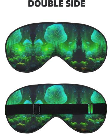 SSIMOO Magic Mushroom Sleep Mask - Adjustable Breathable & Fashionable Eye Mask for Ultimate Comfort | International Shipping - Buy Online on GoSupps.com