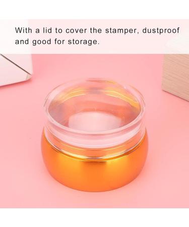 Professional Moum Routes Silicone Nail Stamp Kit | Clear Nail Seal & Printing Tool for DIY Manicures | Perfect for Nail Artists & Enthusiasts (Orange) - Buy Online on GoSupps.com