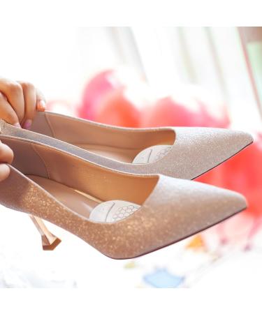Beaupretty High Heel Comfort Pads - 2 Pairs Silicone Shoe Inserts & Gel Cushions for Ball of Foot Relief - Perfect Forefoot Pads for All-Day Comfort - Buy Online on GoSupps.com