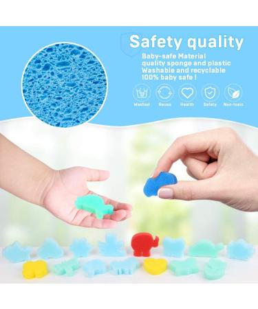 YGDZ 39pcs Paint Sponges for Kids - Early Learning Toddler Sponge Paint Brushes Stamps Foam Craft Tools - Buy Online on GoSupps.com