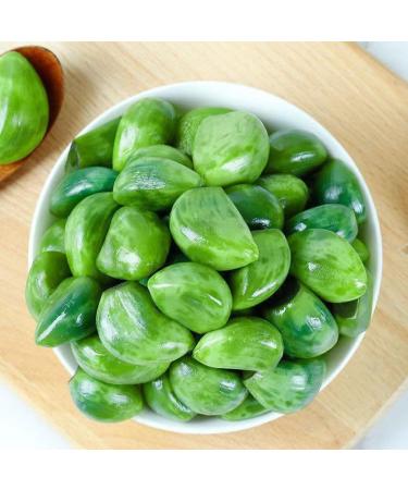 Laba Garlic Pickled Garlic Jade Garlic Emerald Green Garlic Shandong Specialty Delicious Vinegar Garlic Sour and Sweet Garlic Pickled Vegetable Vegetarian Chinese Snack (50g 1pack) 50g 1pack - Buy Online on GoSupps.com