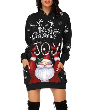 Women's Christmas Hoodie & Sweater Dresses | Festive Sweatshirts & Party Clothing - Buy Online on GoSupps.com