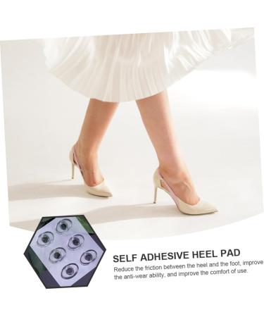 Buy 10 Sheets Self-Adhesive Heel Liners - Portable Round Stickers Shoe Grips & Invisible Corn Stickers for Women - Perfect for Outdoor Use - Buy Online on GoSupps.com