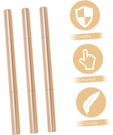 Didiseaon 3pcs Double Ended Eyebrow Pencil Eyebrow Pencil Brown Eyebrow Pencil Dark Brown Waterproof Brow Pencil Eyebrow Pencil Black Makeup Tools Eyebrow Pencil Waterproof Makeup Supplies - Buy Online on GoSupps.com