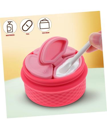 minkissy 3 Sets Cream Box Makeup Sample Vial Leakproof Cosmetic Jar Lotion Cream Jar Toiletry Container for Travel Makeup Cream Jar Airless Pump Jar Storage Box Miss Silica Gel Face - Buy Online on GoSupps.com