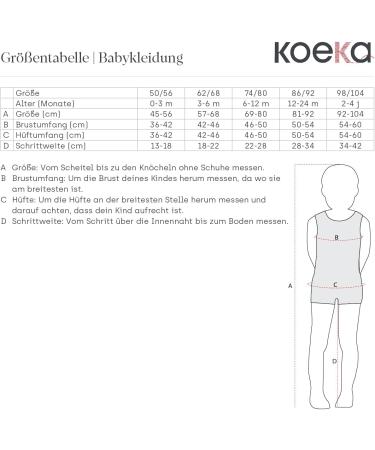 Koeka Baby Bathrobe for Boys & Girls - Hooded Organic Cotton Housecoat in Dijon - Size 74-80 - Soft & Eco-Friendly - Buy Online on GoSupps.com