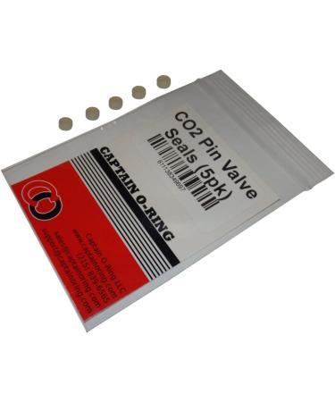 Captain O-Ring CO2 Internal Pin Valve Seals (5 Pack) for Paintball Tanks - Buy Online on GoSupps.com