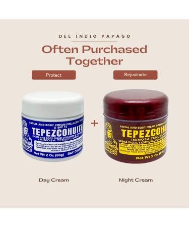 Del Indio Papago Cream Moisturizer Bundle - 2 oz Day and Night Cream for Face and Body - Hydrating and Nourishing Anti-Aging Creams for a Healthy Glow - Buy Online on GoSupps.com