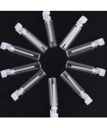 Beaupretty 50 Piece 1ml Mini Sample Perfume Test Bottles - Clear Travel Glass Spray Containers for Makeup & Samples - Buy Online on GoSupps.com