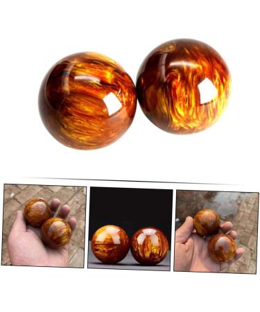 Frcolor 2pc Health Balls - Acupuncture Massage Training & Finger Exercise Tools for Fitness & Wellness - Buy Online on GoSupps.com