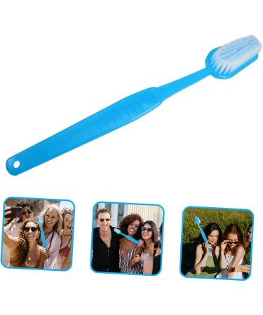 Giant Toothbrush Toy - Oversized Sky-Blue Prop for Halloween Party Decor | 39.50X5.10X3.80CM - Buy Online on GoSupps.com