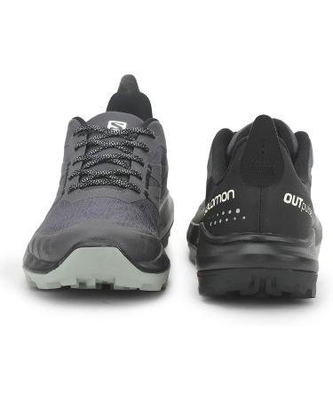 Salomon Men's OUTPULSE Gore-Tex Hiking Shoes 11.5 - Magnet/Black/Wrought Iron | Waterproof Outdoor Shoe - Buy Online on GoSupps.com