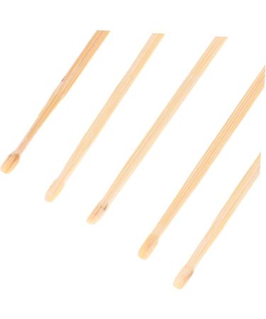 Mikinona 5pcs Ear Cleaners with Cartoon Doll Head Design Skid-Resistant Earwax Removal Tools for Personal and Family Use Wooden Earpicks for Gentle Ear Cleaning Random Color - Buy Online on GoSupps.com