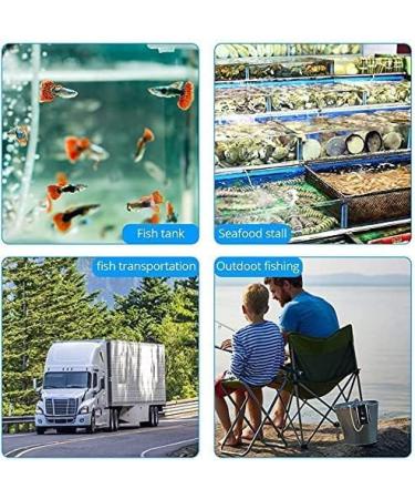 AQQA 5W Quiet Aquarium Air Pump - Multifunctional Oxygen Pump for Fishkeeping & Aquatic Life - Ideal for Outdoor & Indoor Use - Buy Online on GoSupps.com