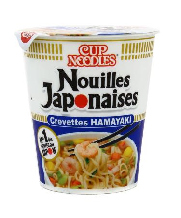 G n rique NISSIN - Nissin Japanese Shrimp Noodles 63g - 63g - Pack of 6 - Sold as a Pack