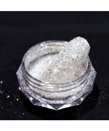 Nail Glitter Colorful Shiny Crystal Diamond Glitter Powder DIY Nail Art Face Body Hair Makeup Decoration 02