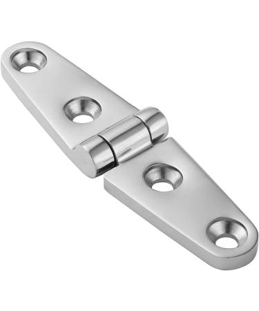 4x1 316 Stainless Steel Boat Strap Hinges - Heavy Duty Marine Hardware (Pack of 2) - Buy Online on GoSupps.com