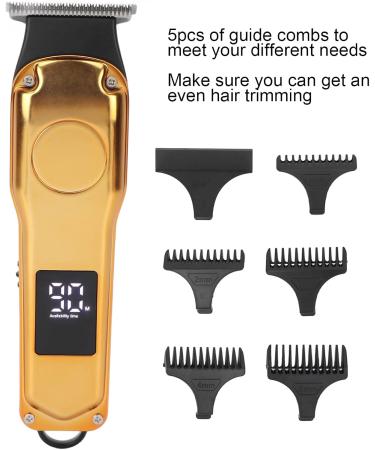 BAGLEV Electric Hair Clipper - Cordless Hair Grooming with 5 Guide Combs & Comfortable Grip | International Shipping Available - Buy Online on GoSupps.com