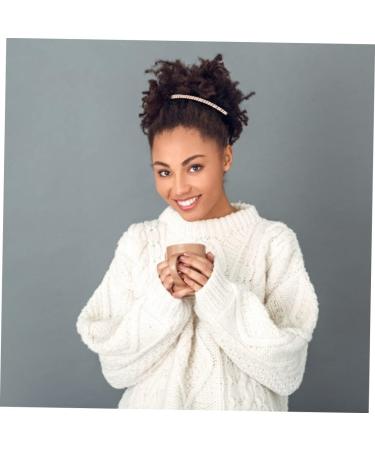 DOITOOL Banana Side Comb Women's Elastic Comb Dense Wrought Iron - Buy Online on GoSupps.com