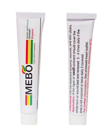 MEBO Burn Cream Skin Ointment - Wound & Scar Care First Aid Treatment (30g Tube) - Buy Online on GoSupps.com