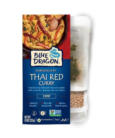 BLUE DRAGON CURRY KIT THAI RED 3 STEP