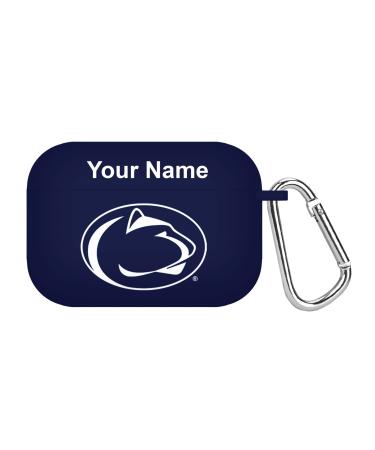 AFFINITY BANDS Penn State Nittany Lions Custom Name HD Case Cover Compatible with Apple AirPods Pro (Navy) Penn State Nittany Lions Navy