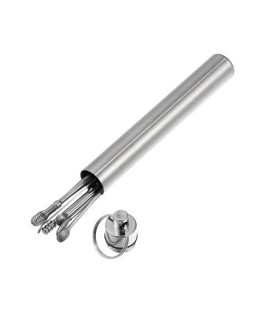 VOCOSTE 6Pcs Stainless Steel Ear Cleansing Tool Set with Titanium Case - Buy Online on GoSupps.com