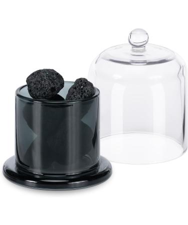 Buy Navaris Lava Stone Volcano Diffuser | Portable Glass Essential Oil Aromatherapy | No Electricity | Calming Fragrant Living Space - Buy Online on GoSupps.com