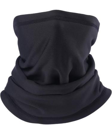 AUGCOMRE LOOP SELECTION Black Multifunction Windproof Scarf | Thermal Fleece Neck Warmer for Winter Sports Cycling & Skiing - Buy Online on GoSupps.com