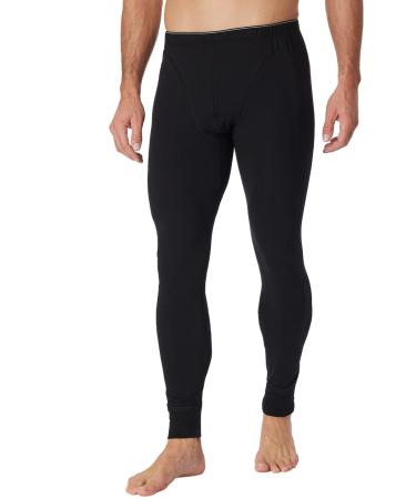 Schiesser Men's Long Johns Organic Cotton - 95/5 Organic 6/ L Black_173813