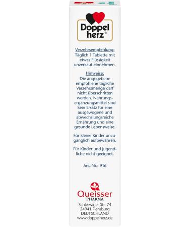 Doppelherz Stress - Good Nerves Support with Vitamins B1 & B5 Lemon Balm Extract & Ginkgo Biloba - 30 Mini Tablets for Natural Calm and Relaxation - Buy Online on GoSupps.com