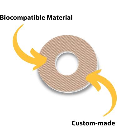 Diac Fixing Pavement for Freestyle Libre 3 | 20 Nude Diabetic Patches | Secure Diabetes Sensor Accessories - Buy Online on GoSupps.com